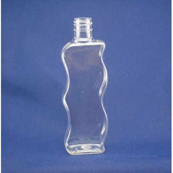 130ml plastic bottle for cosmetic, wave shape(FPET130-B)